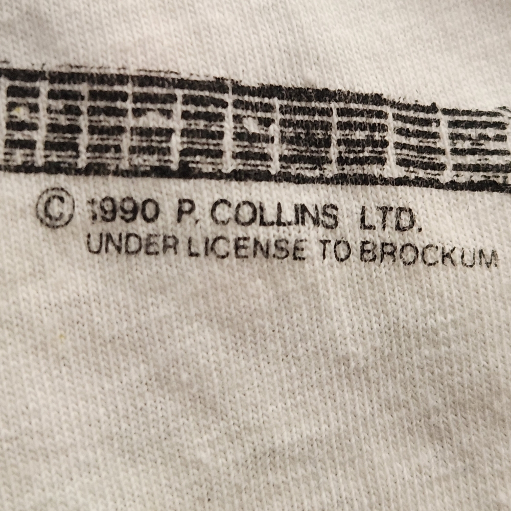 Vintage 1990 Phil Collins Serious Tour Tee - Picture 6 of 6